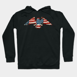 American Eagle USA Flag for 4th of July Hoodie